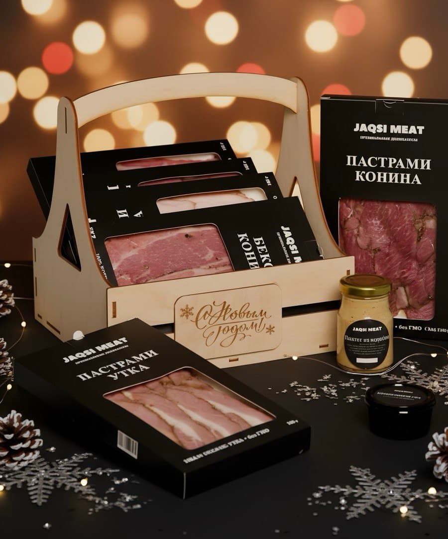 Подарочная корзина деликатесов ПРАЙМ